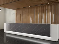 Кварцевый агломерат Grey Marquina